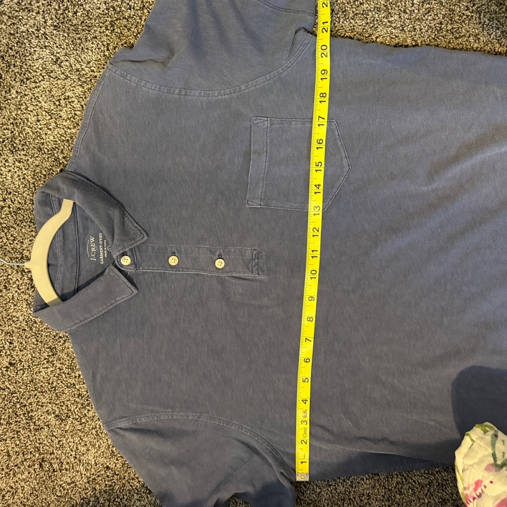 J. Crew Classic Indigo Polo Shirt - Picture 6 of 7